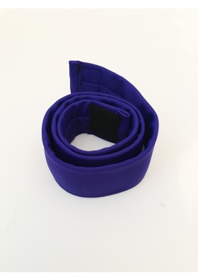 Belt in SAPPHIRE with BLACK VELCRO fastening 