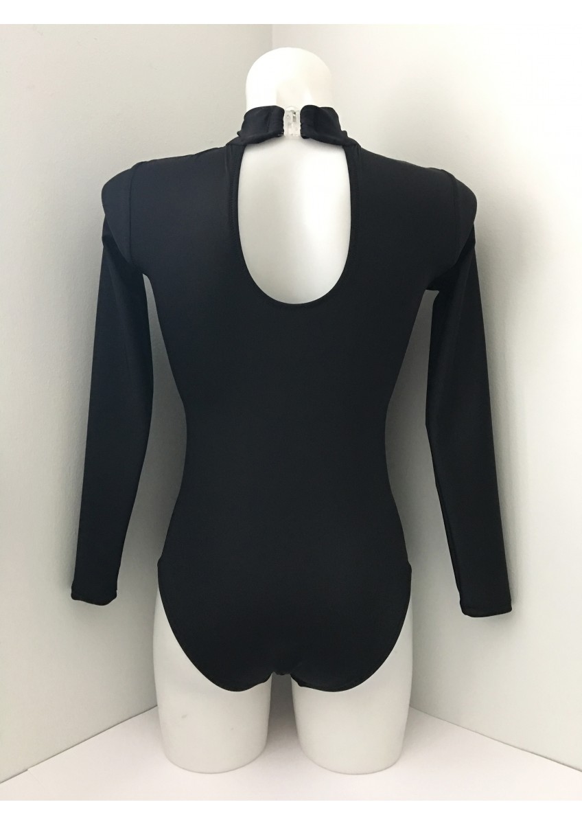 Back - leotard in BLACK